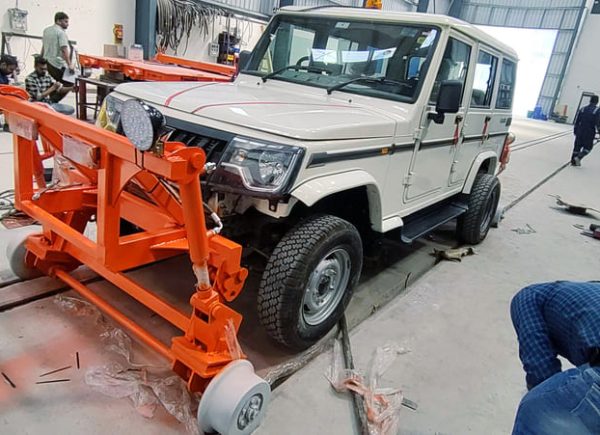 1. Road Rail Vehicle for Track Inspection